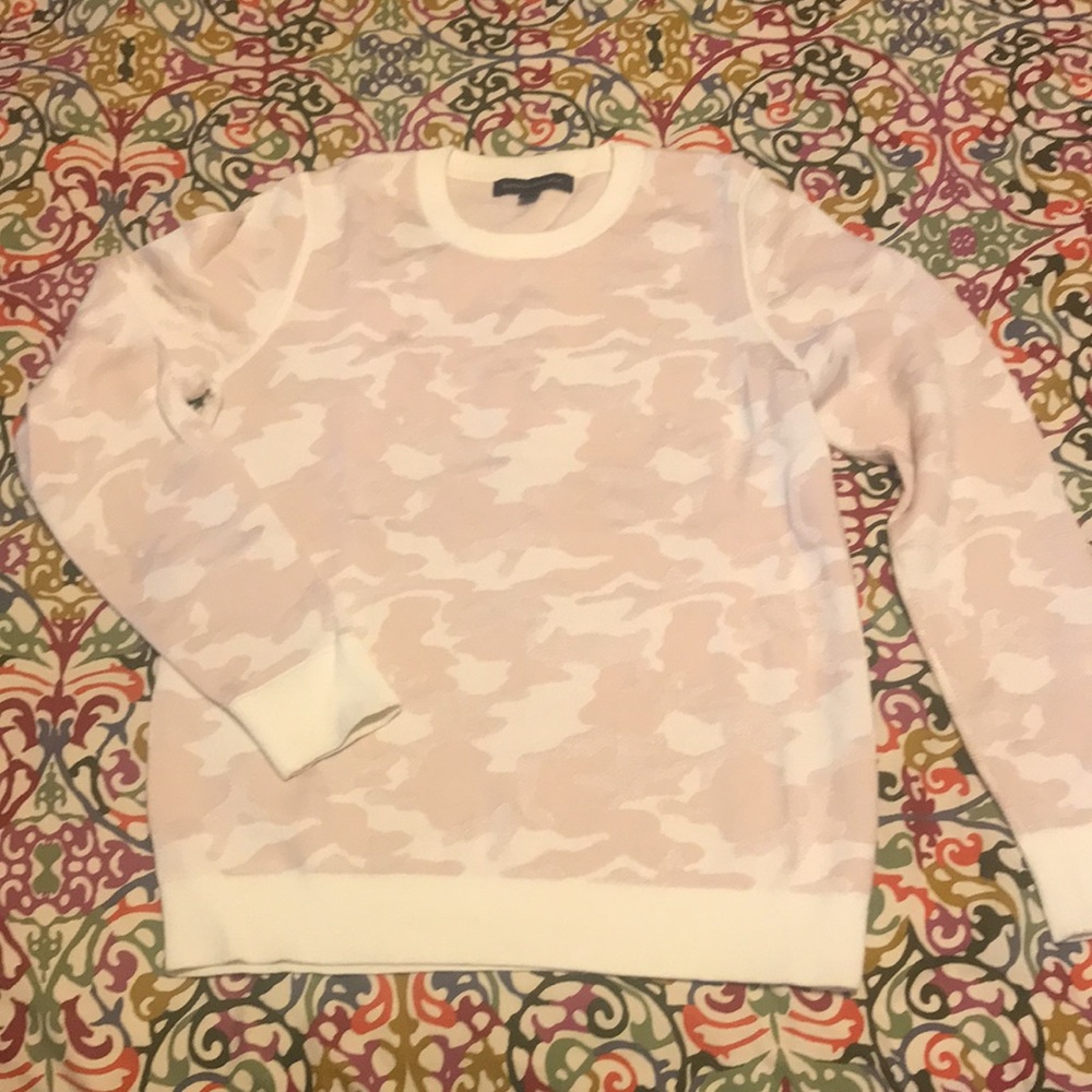 Banana Republic Pink Camo Top